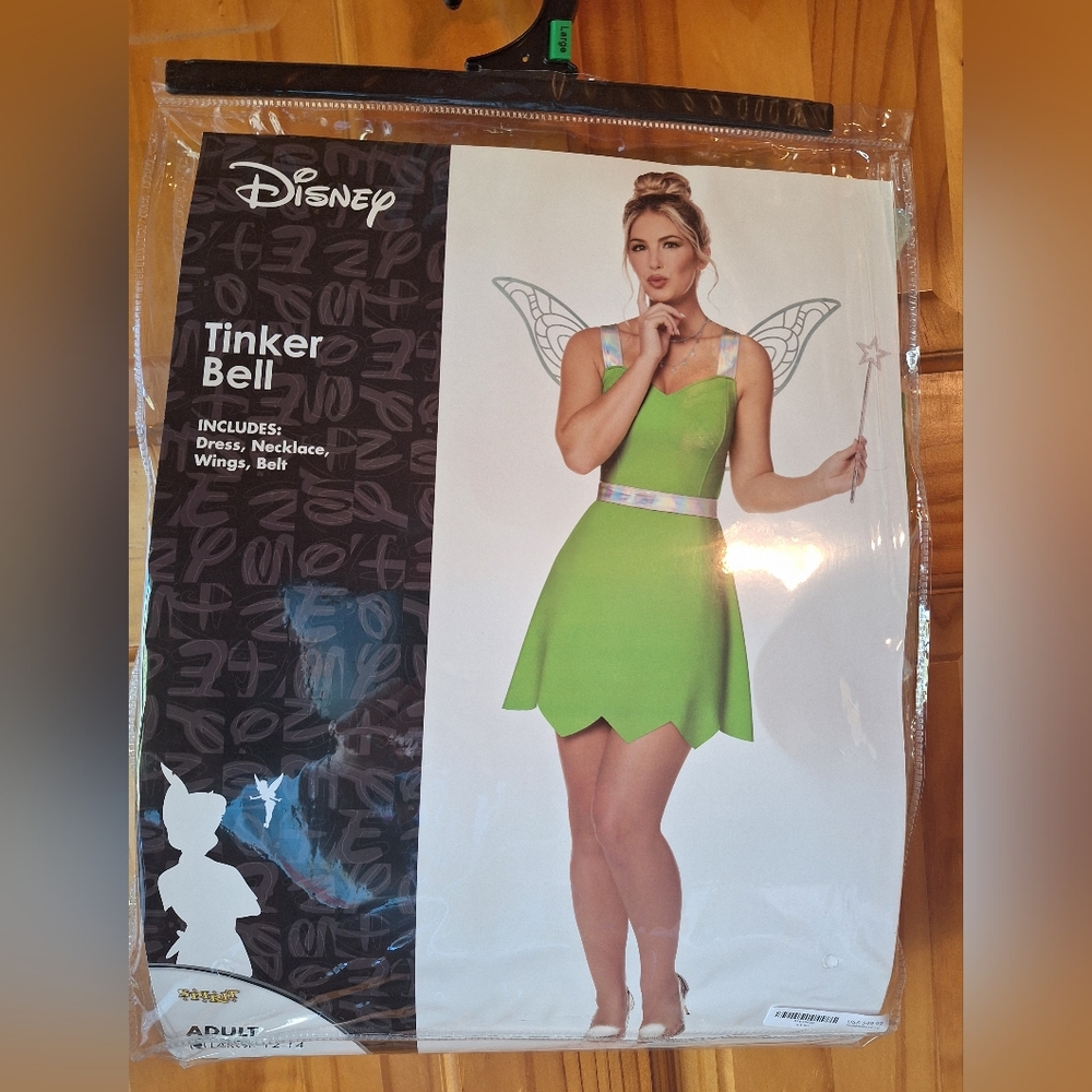 Disneys Tinkerbell Adult Costume Large